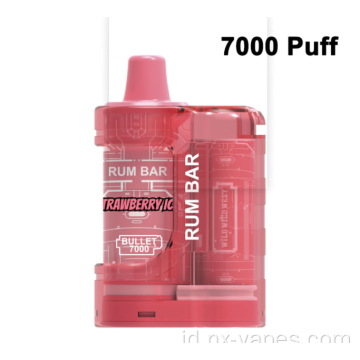 Rum Bar Bullet 7000 Puffs Disposable Vapes